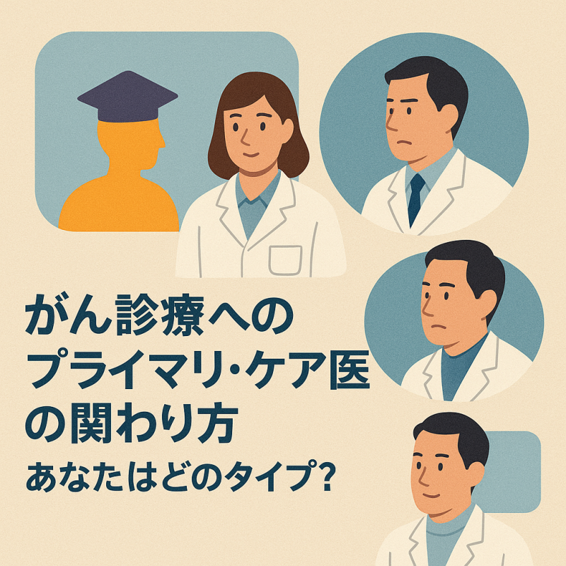 【論文紹介】サバイバーシップケアを切り開くプライマリ・ケア医たち